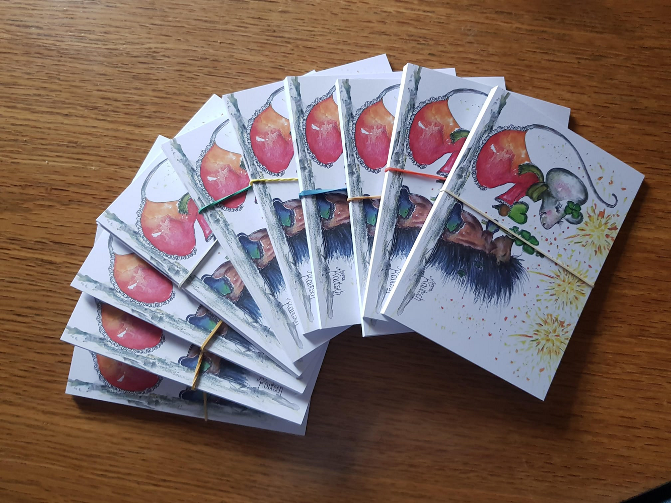 Farbenspiele | Anna Kautsch Karten